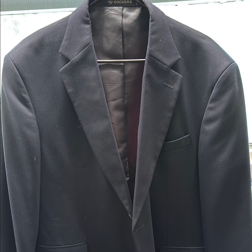 Dockers Men's Navy suit coat- Dockers